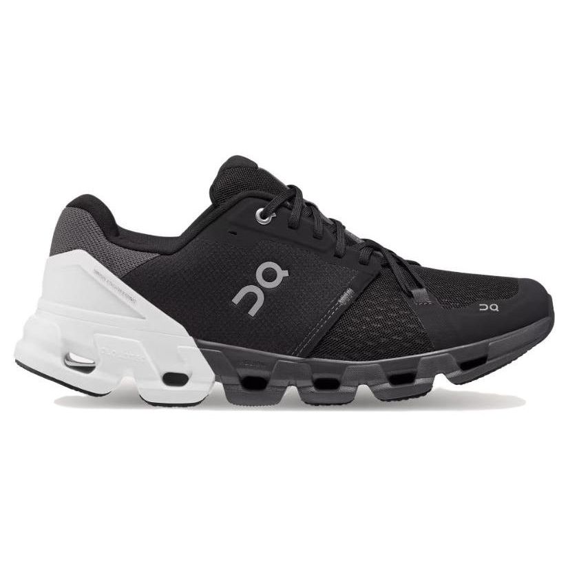 ON Cloudflyer 4 Wide Black White Women Sneakers 81.98663