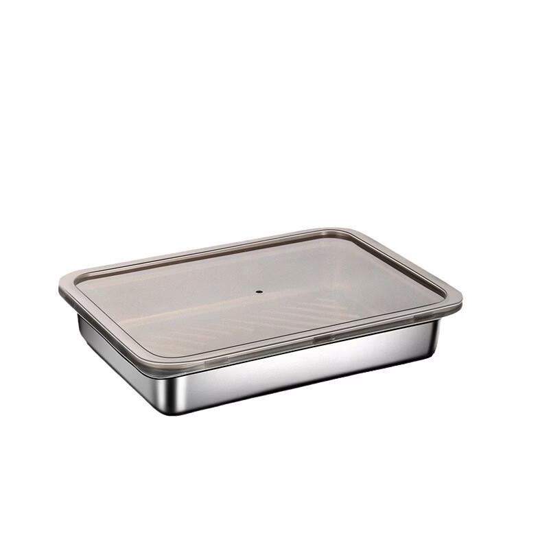 Food Grade 304 Stainless Steel Dumpling Freezer Box