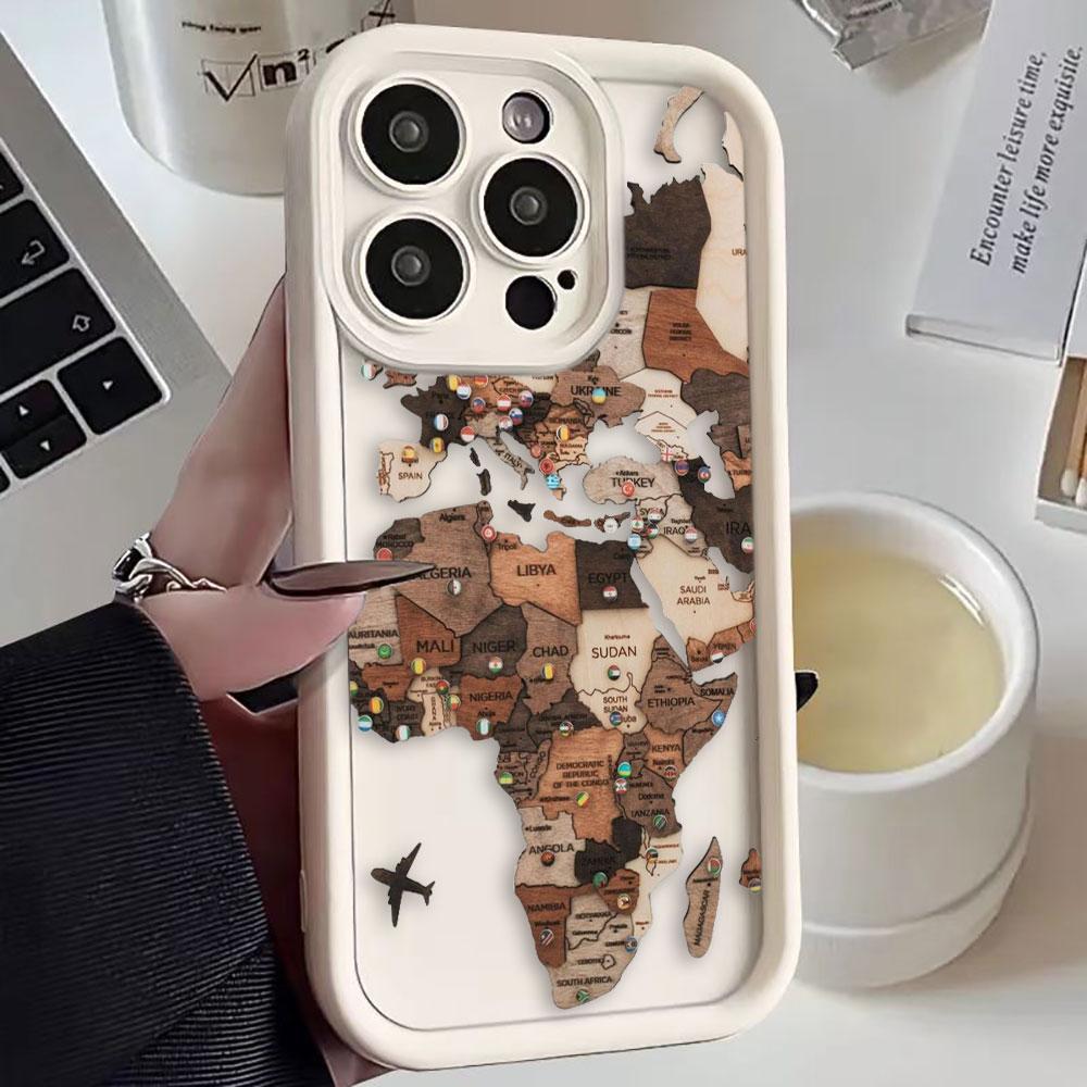 

Planes World Map Travel Phone Case For Redmi NOTE 8 9 A1 A2 A3 9 9A 9C 10 10C 12 12C 13 13C 14C 15 15C K30 K40 K50 K60 Case Capa RedmiA3