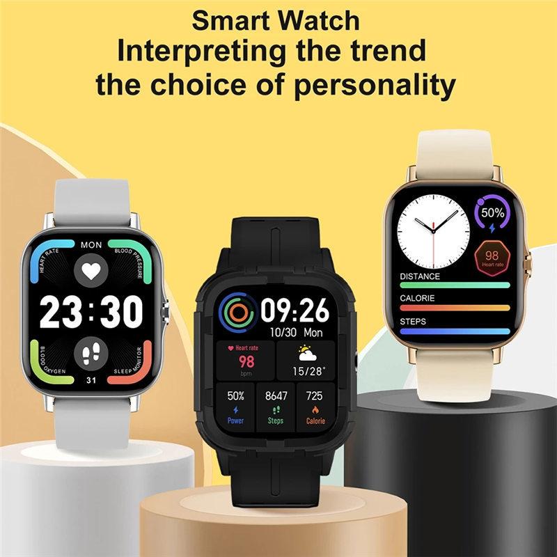 fitness tracker with second hand