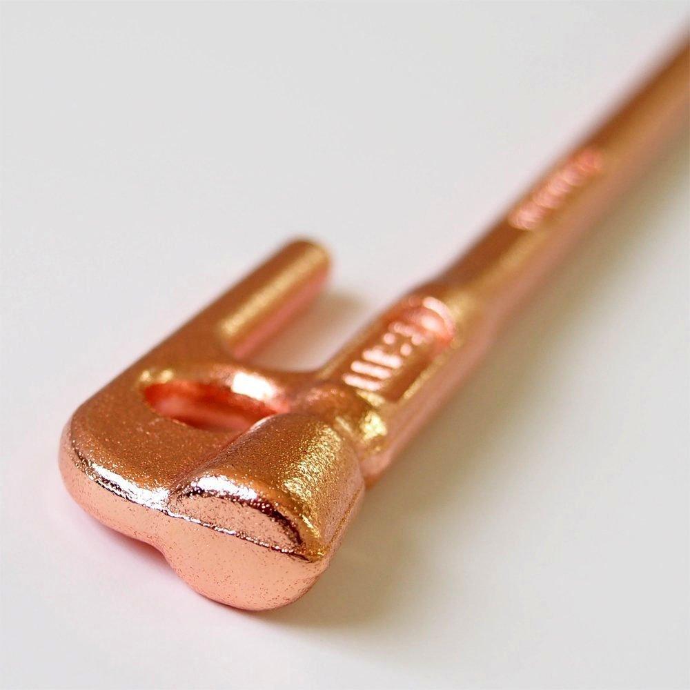 ELLISSE Forged Tent ELLISSE Bronze Set of MADE IN JAPAN Pegs, Stakes, 28cm, Plated, 8, MK-280BR,
