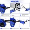 3 Ton Floor Jack (6600 Lbs), Steel Heavy Duty Hydraulic Car Jack, Fast Lift Floor Jack with Wheels, Lifting Range