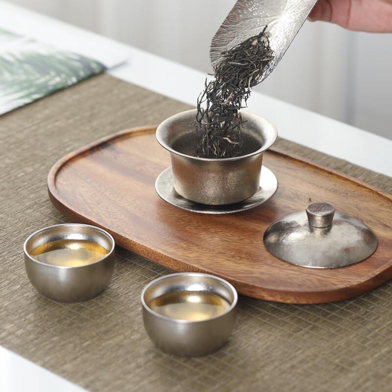 MULTIPOTENT Titanium Travel Kung Fu Tea Set