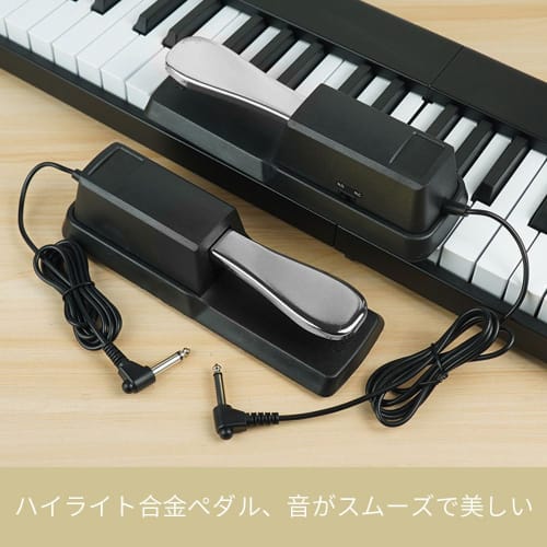 Damper Pedal, Sustain Pedal, Keyboard Pedal, Foot Pedal, Electronic Organ, Electric Piano, Sustain Pedal (Silver)