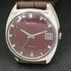 AUTOMATIC VINTAGE SEIKO JAPAN MENS BROWN COLOR DIAL WATCH a702303-5 R124-a702303