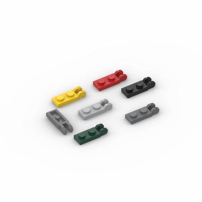 20pcsMOC Parts 44302 Hinge Plate 1 X 2 Locking with 2 Fingers On End Compatible Bricks DIY Building Block Particle Kid Toy Gift
