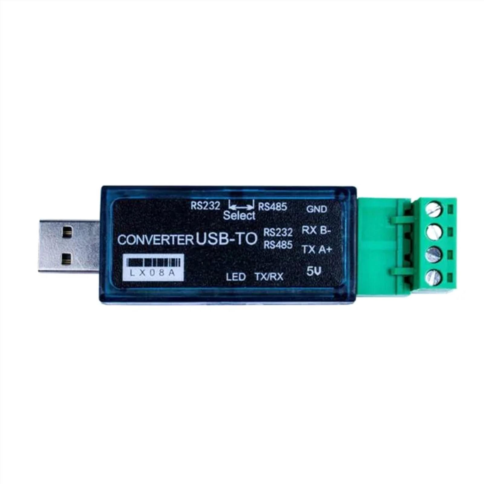 

Compact USB to 485 232 Adapter with Anti Interference Designs High Speed USB RS485 RS232 Converter for Embedded Systems 1