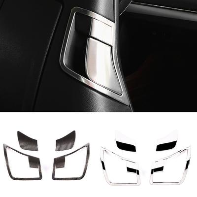 Stainless Steel Car Seat Back Adjustment Panel Frame Trim For Mercedes Benz E Class Coupe W207 2009-2016 Interior