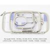 4 Pcs/Set Embroidery Machine Hoop for PE780D PE770 PE700 PC6500 PC8500 Adjustable Embroidery Hoop Embroidery Frames