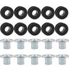 10/1pcs Motorcycle Rubber Grommets Gasket Kits Bolt Assortment Set Motorcycle Parts for Honda Yamaha Suzuki Motorcycle Grommets