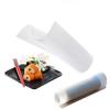 1pc 27/35cm Household Creative White Food Grade Silicone Sushi Mats Sushi Roll Up Curtains Cake Roll Up Curtains Sushi Tool