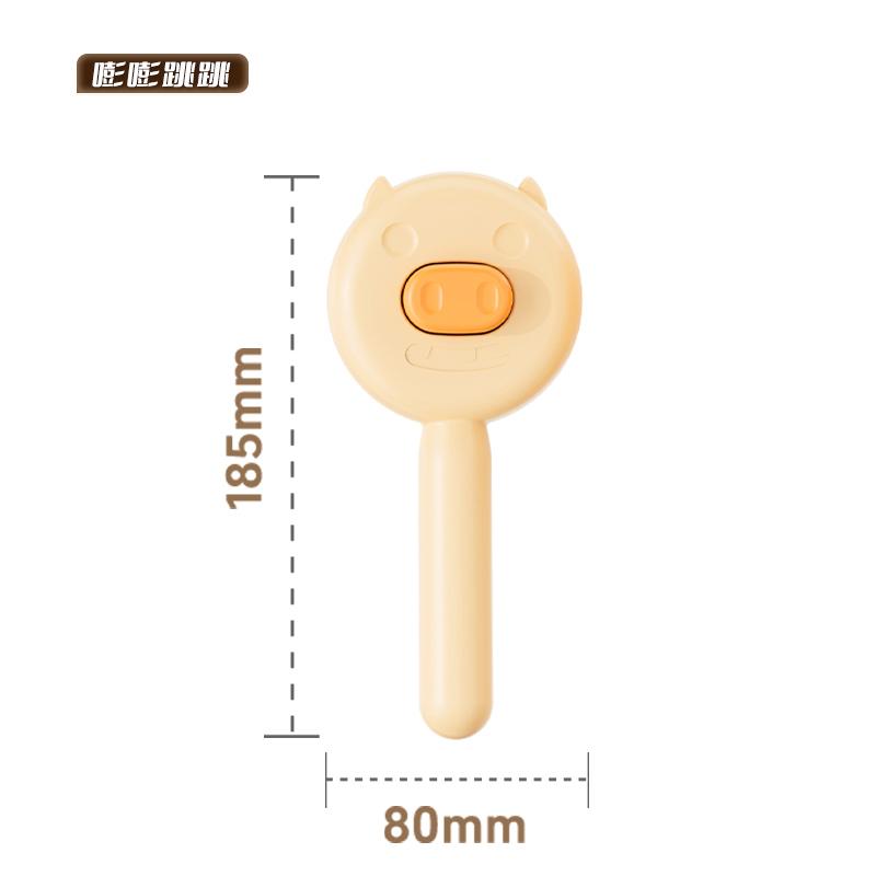 Eco-Friendly Long Hair Removal Needle Cat Comb Plastic Pet Cleaning & Bathing Tool with Cat Dog Grooming Features