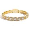 Hip Hop 10mm Zirkonia Halskette Iced Out CZ Vergoldete Tennis Kette Modeschmuck Hip Hop für Männer Frauen