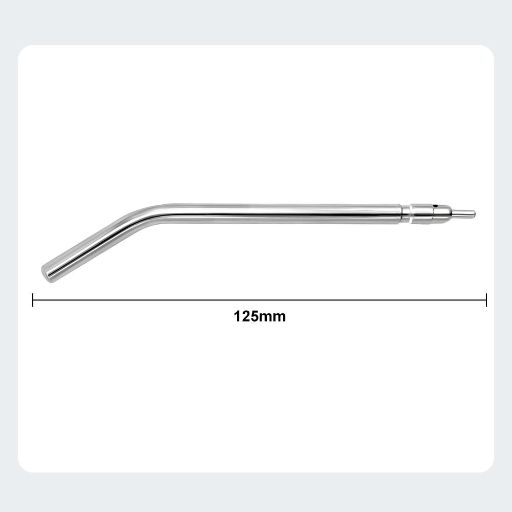 10Pcs Dental Spray Nozzles Tips Stainless Steel 3 Way Air Water Syringe Spray Nozzles Tubes