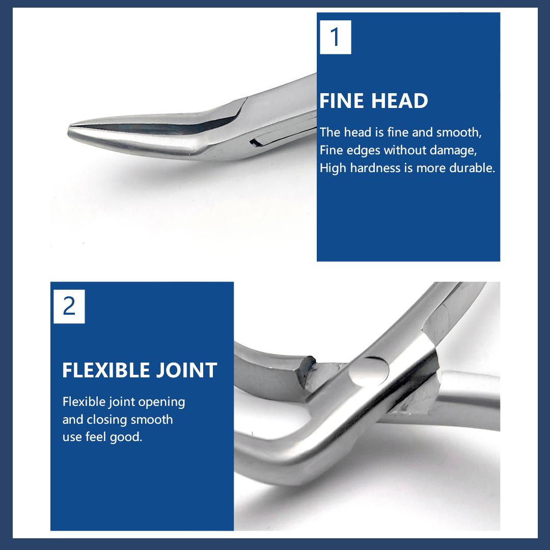 Стоматологические инструменты Пинцет для остаточного корня зубов Щипцы для удаления зубов — фото 3