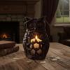 Cast Iron Owl Holders Antique Table Decors Stable Base Hanging Tealight Stand for Centerpieces Top Sale