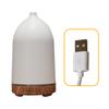 USB Essential Oil Diffuser Plastic Ultrasonic Air Humidifier 100ml Timing Function Aroma Diffuser with Colorful LED Lights