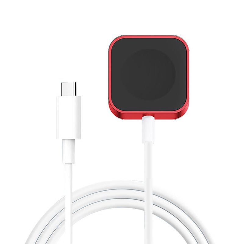 1w fast charging, suitable for iWatch watch wireless charging, Apple magnetic charging, mini portable watch wireless charger.