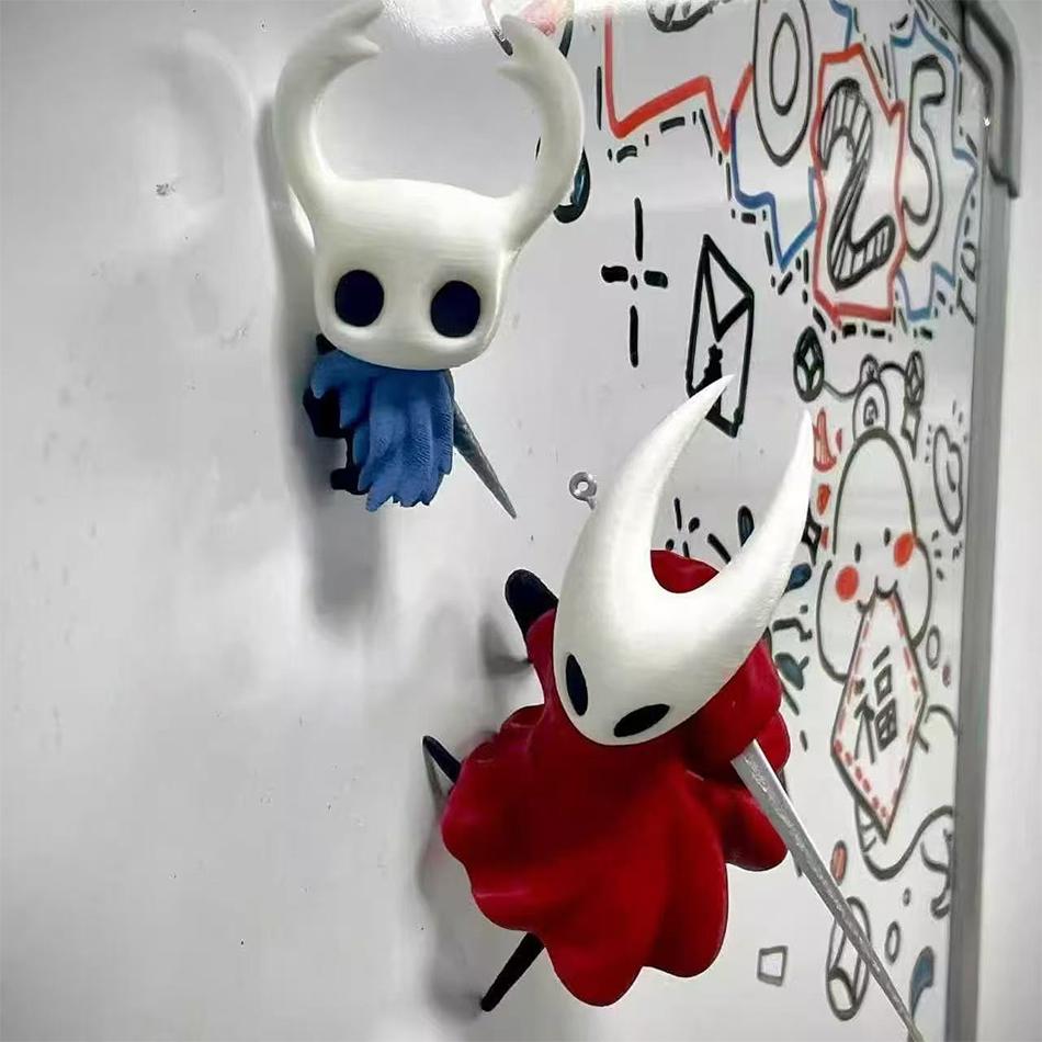 New Hollow Knight Hornet Silksong Makoto Koji Game Refrigerator Magnet Model Figure Pvc Action Toy Doll Desktop Decor Gifts