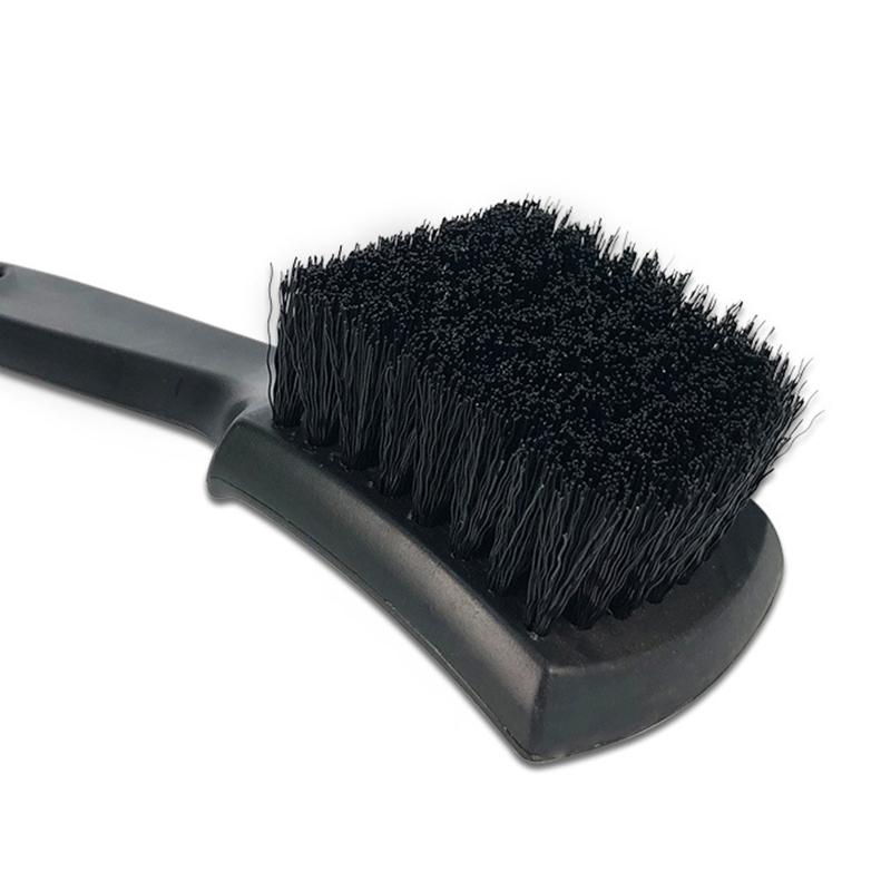 Car Wheel Cleaning Brush, Car Wheel Tire Rim Scrub Cleaning Brush Car, Motorcycle or Bicycle Tire Brush Washing Tool