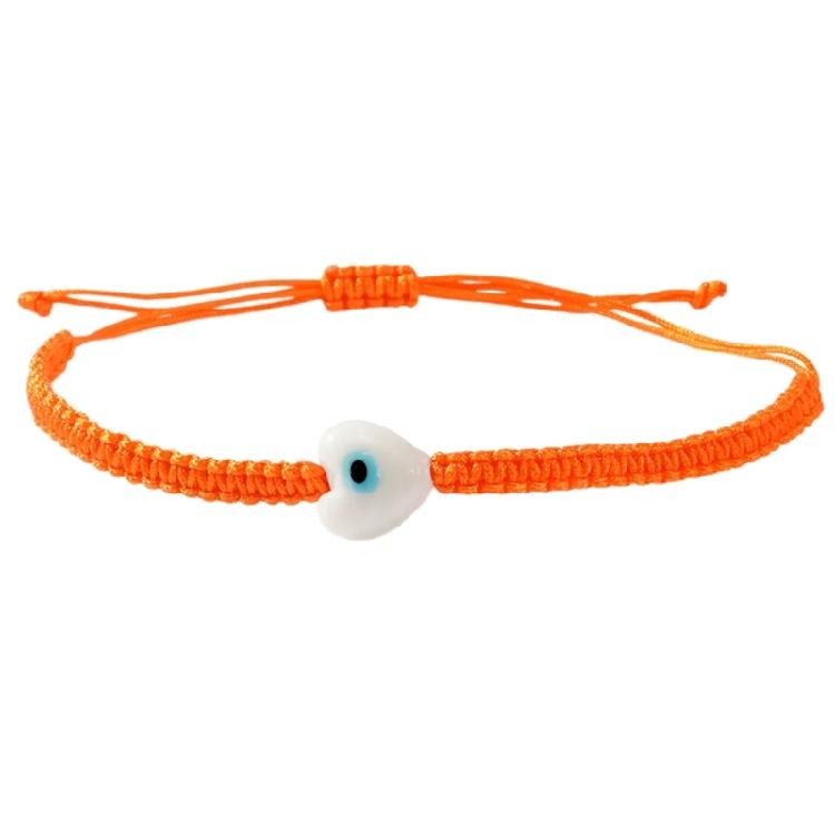 Elegant Braided String Wristband With Spiritual Eye Symbol Versatile Layering Jewelry for Everyday Outfits