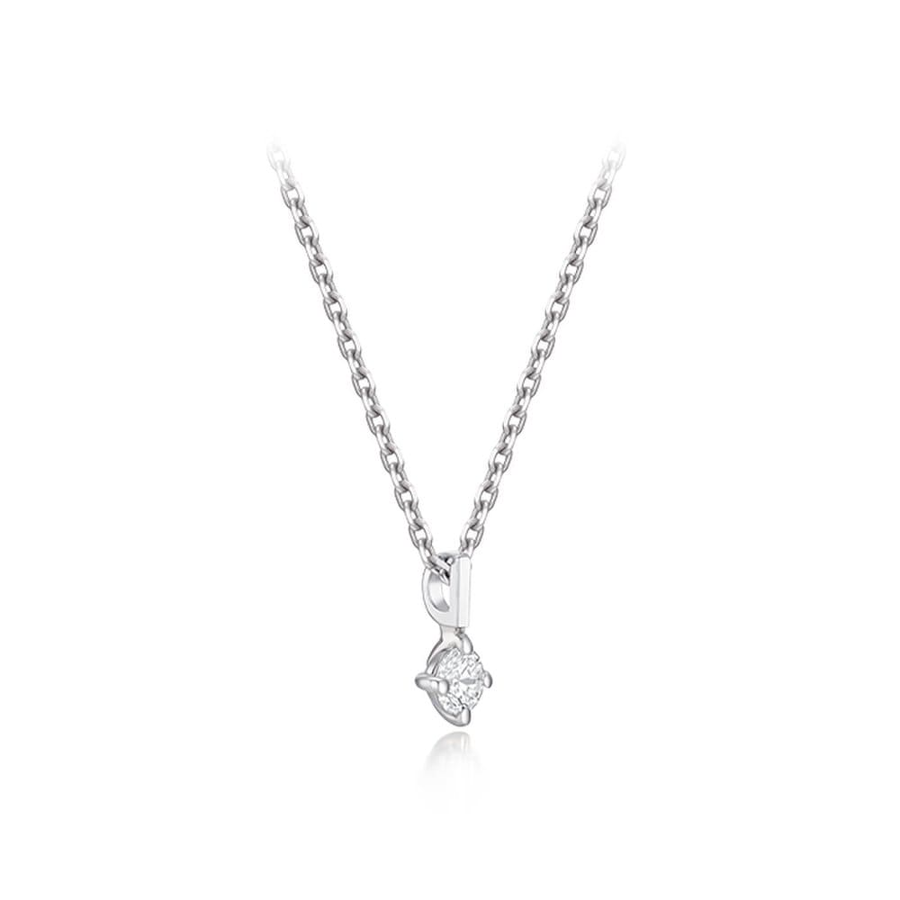 [Silver Bäst] Miss Doo Lab Diamant Silverhalsband Jdrnt5S55Hc