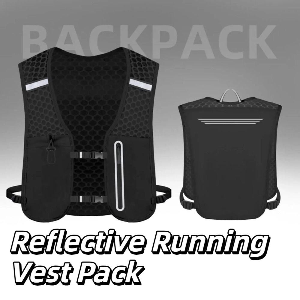 Waterproof Running Hydration Vest Bag 2L Water Chest Pack Cycling Vest Backpack Climbing