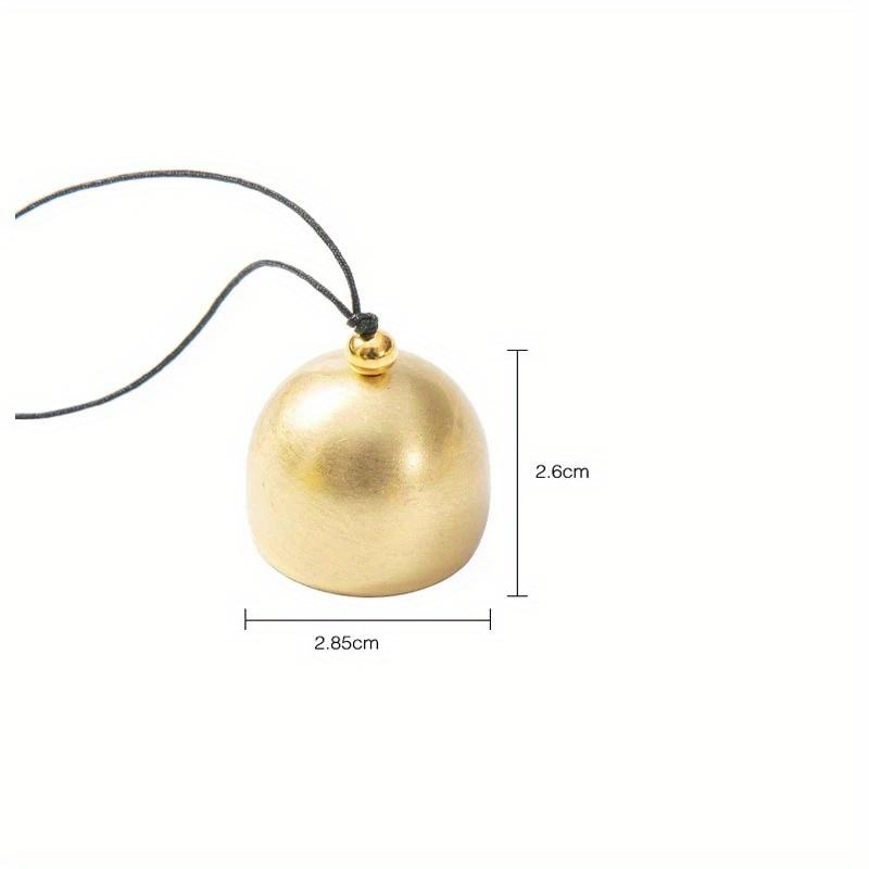 3Pcs DIY Brass Mini Bell for Wind Chime Door Bell Christmas Decorations Accessories Brass Bell