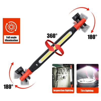 Unterhauben-Arbeitsleuchte Wiederaufladbare Magnetische LED-Lampe für Autoreparatur Multifunktionale Werkstattbeleuchtung mit Aufhängehaken