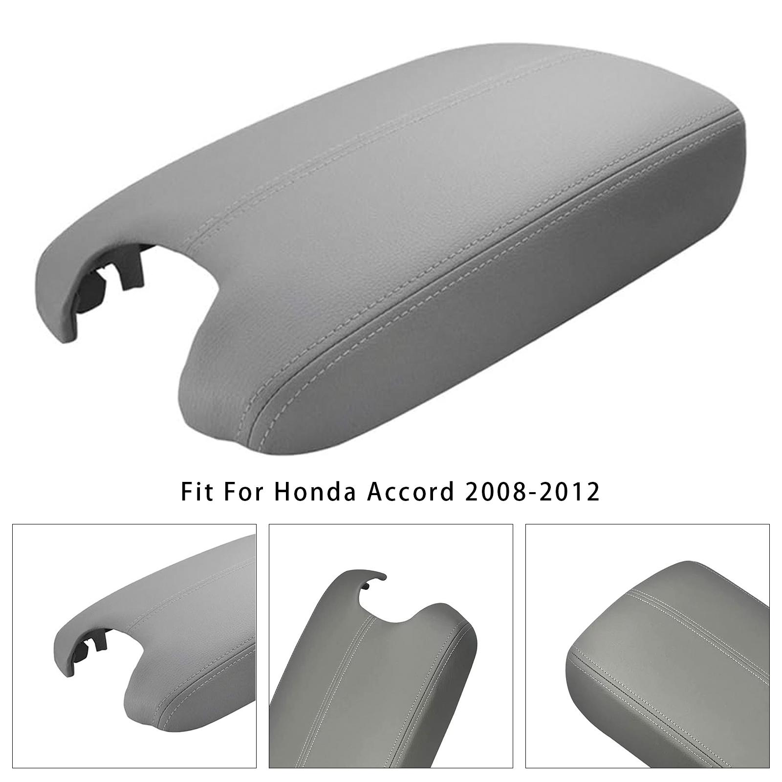 

Gray Leather Armrest Centre Console Lid For Honda Accord 2008-2012