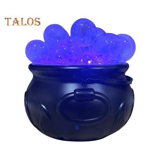 

Украшения для котла на Хэллоуин, набор для кипящего котла своими руками, жуткая черная пластиковая миска, горшок для ведьмы для домашней комнаты, стола, вечеринки A