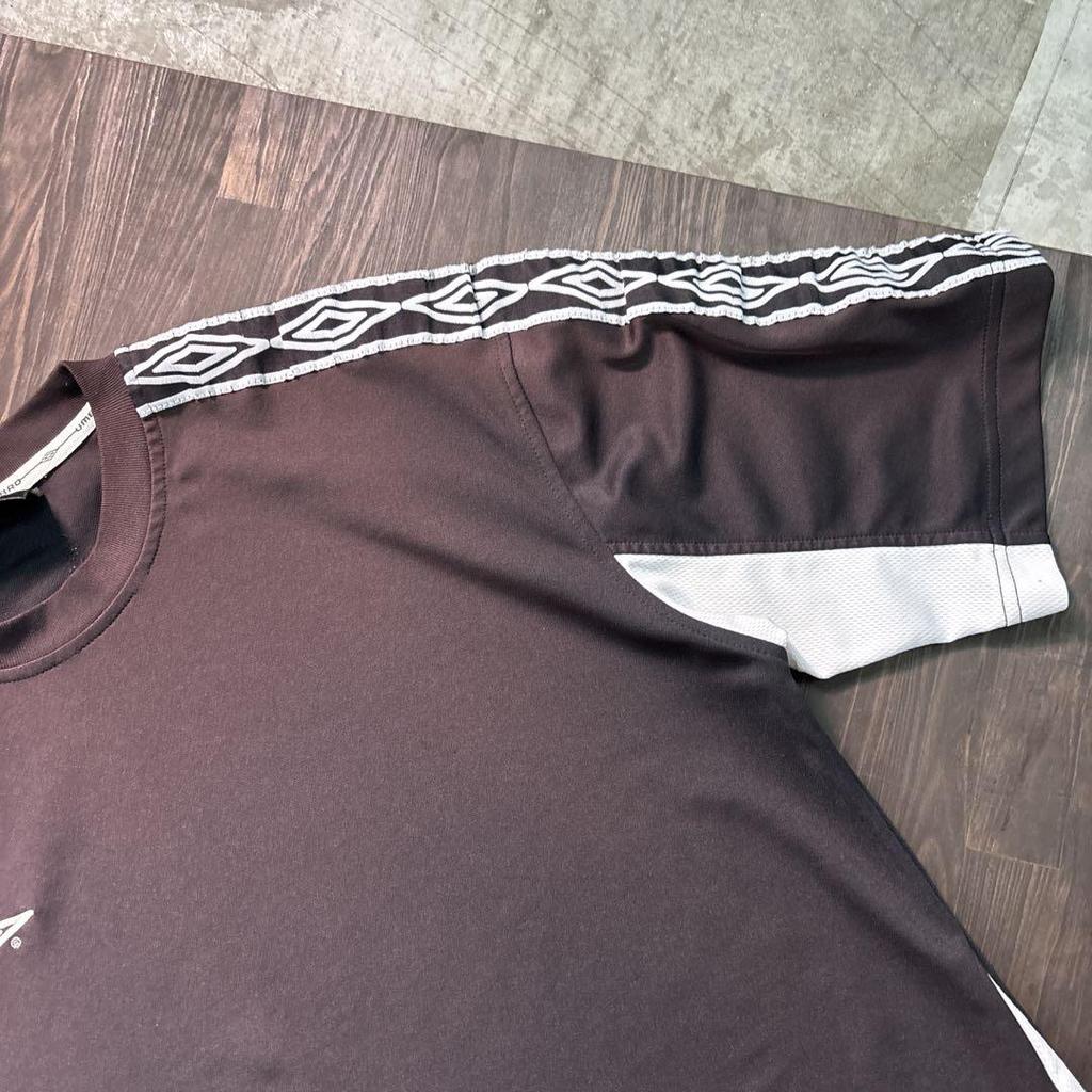 [USED] 7SM1UMBRO00's Game Shirt, Black, Used, Sports T-Shirt