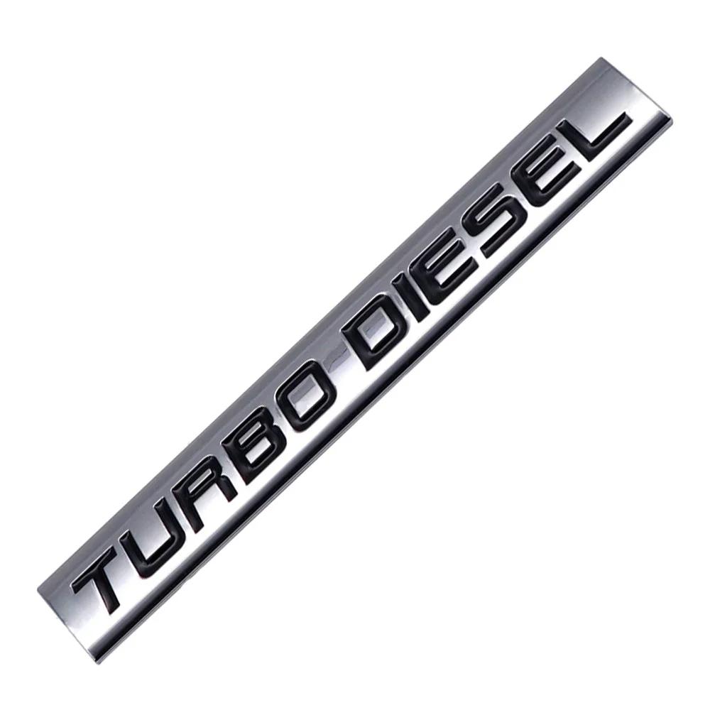 Car Body Sticker Turbodeisel Badge Auto Emblem Decal Decoration
