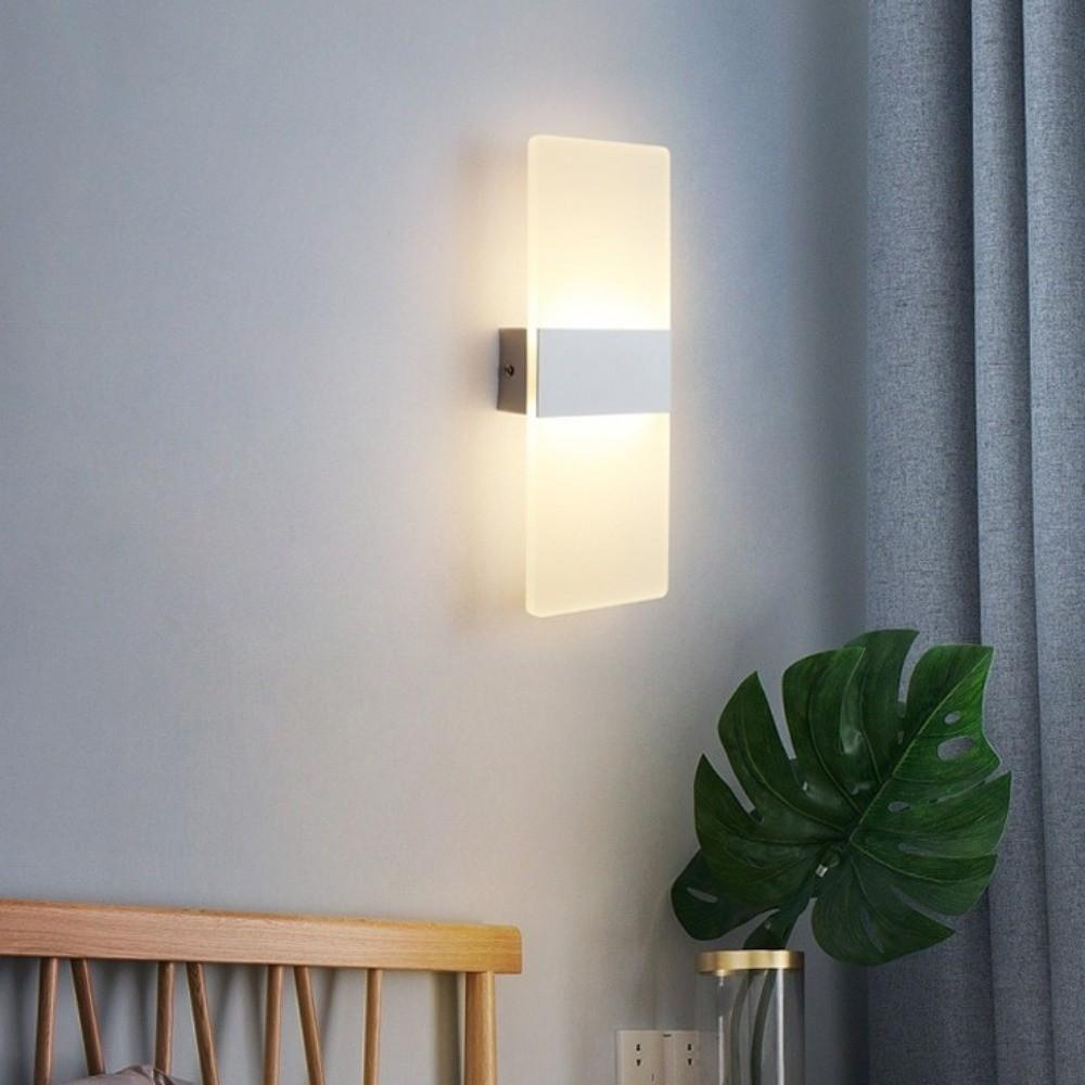 Acrylic Material Wall Sconce Lamp AC 220V Indoor Wall Light LED Wall Lamp Balcony Lighting