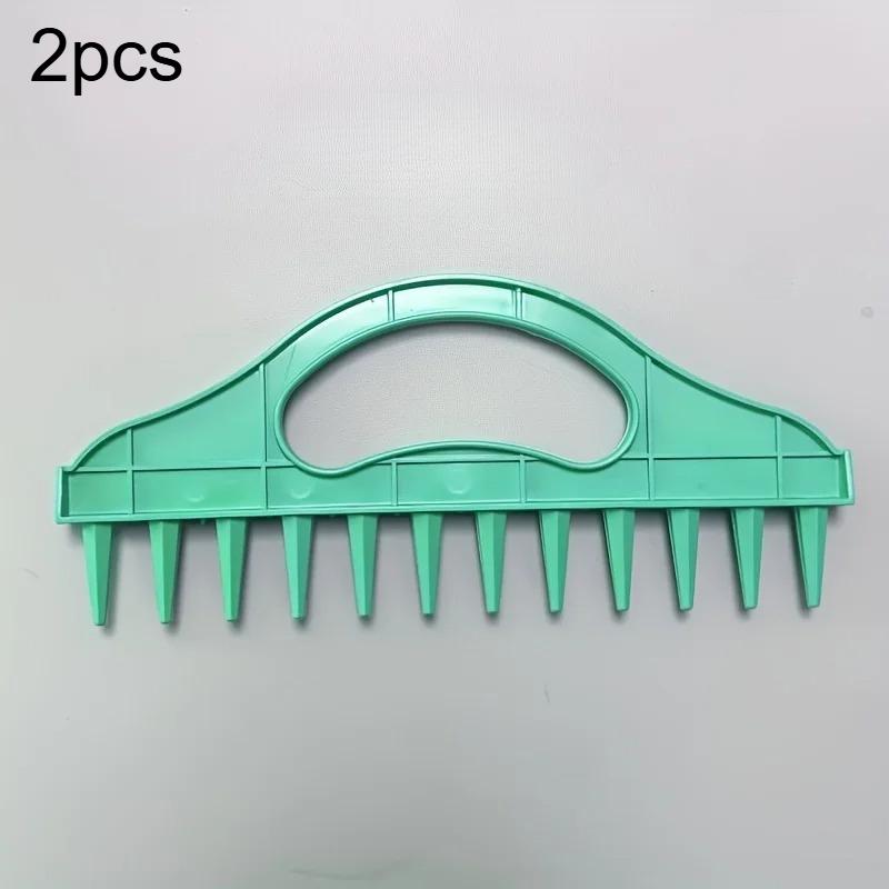 2pcs Seeds Spreader Seed in Gardening Manual Soil Portable Seeds Spacer Soil Puncher for Planting Seeds Soil Loosening