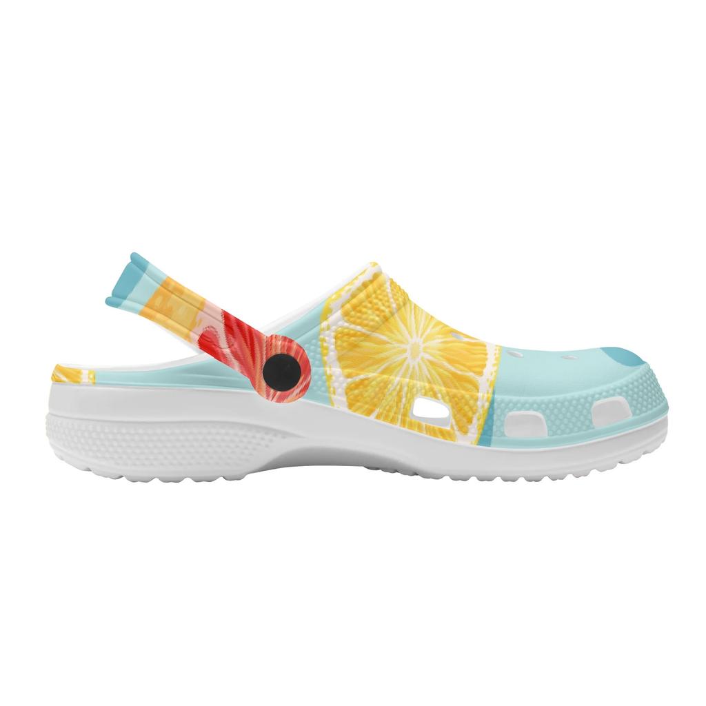 Fashion Pattern EVA Printed Clogs Women Men Comfortable Breathable Slip On Casual Shoes Soft Summer Sandals Casual Daily Wear