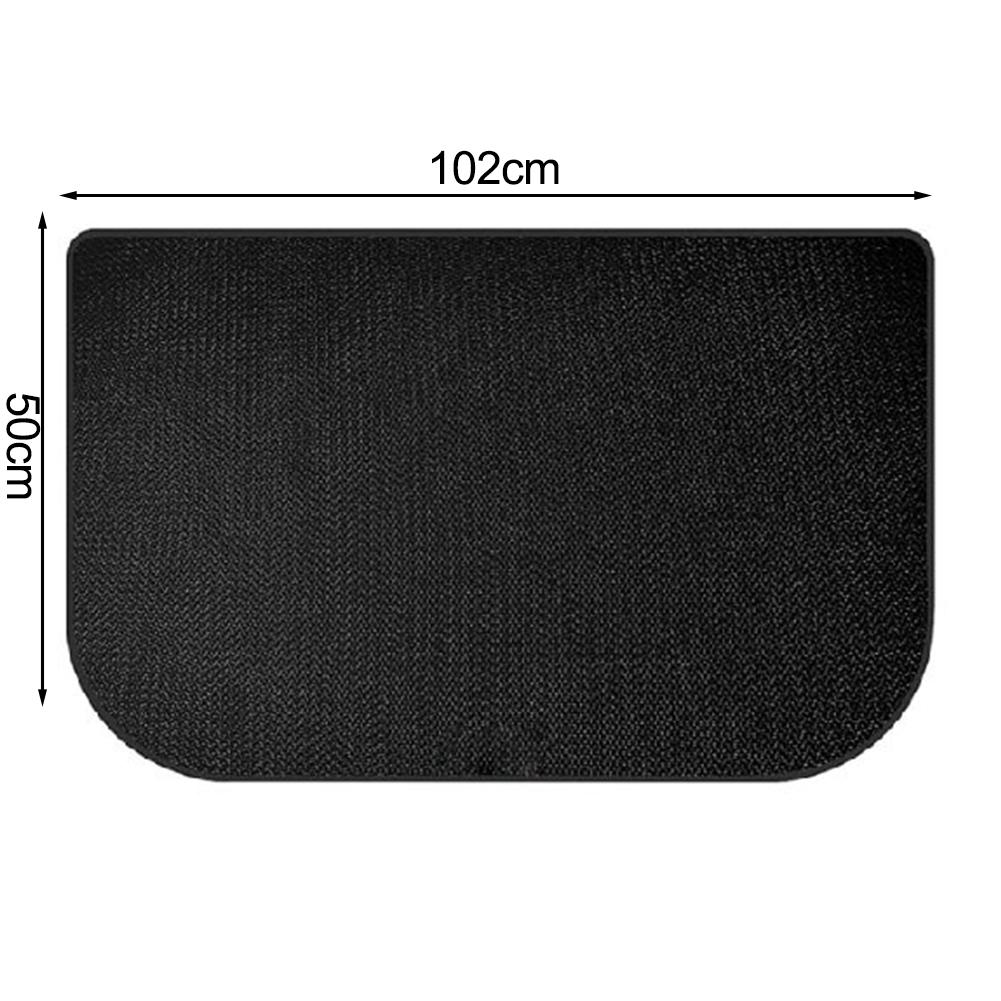 Indoor Use High-heat Environments 102*50CM Floor Insulation Mat Fireproof Fireplace Mat Fireplace Oil Stain Resistant
