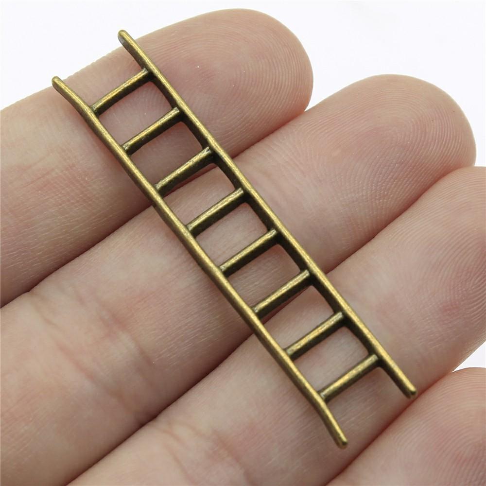 10pcs/pack 51x10mm2.3g Multicolor DIY Handmade Jewelry Accessories Daily Necessities Ladder Pendant