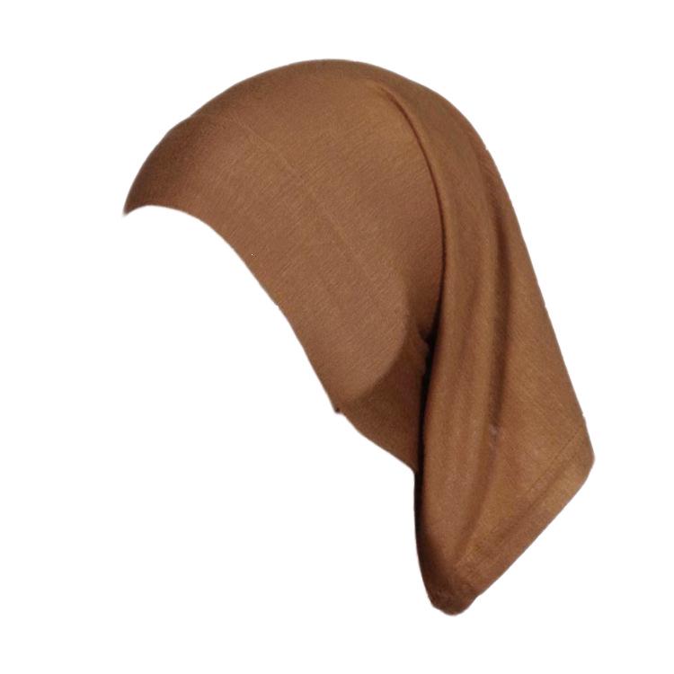 Silk Milk Elastic Undercap Ethnic Snood Solid Color Head Wrap