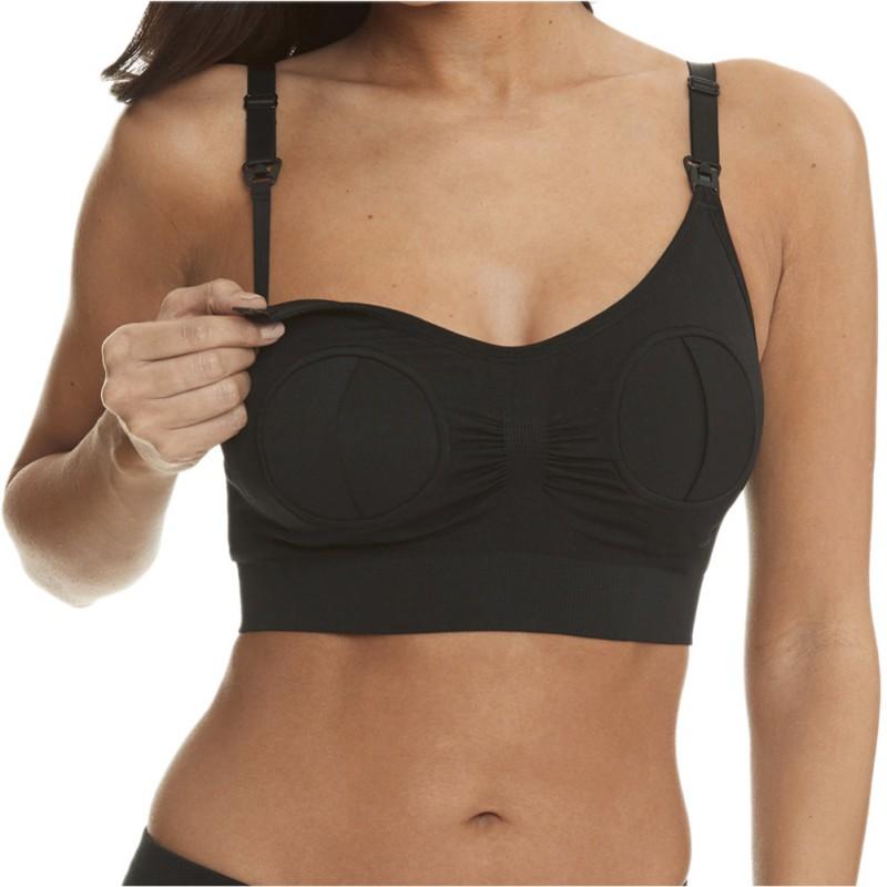 

Женский бюстгальтер для кормления, пуш-ап, без рук, для молокоотсоса, материнский бюстгальтер, нижнее белье XL