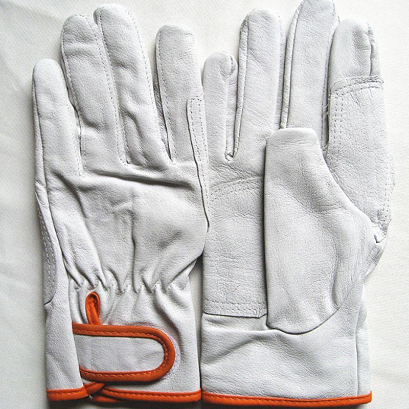 

Кожаные рабочие перчатки Механические перчатки Перчатки Mam Свиная кожа с подкладкой Heattech Специальные складские перчатки Экспресс Защита от холода Defective product(Edge color random) M