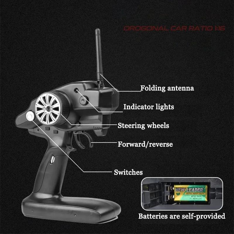 Wltoys 1:10 4Wd 70Km/H Rc Drift Car Drifting Wheels Anti-Collision Off-Road High Speed Cars Off Road 4×4 Toys Car With Battery