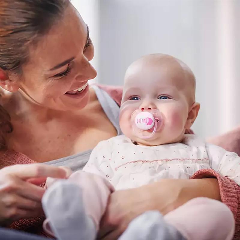 Ультрамягкая успокаивающая соска Philips Avent детские розовый — фото 20