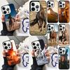 Beautiful Horses Sunset Phone Case For iPhone 17 Air 15 16e 14 13 Pro Max Coque 12 11 Pro Max PLUS Cover