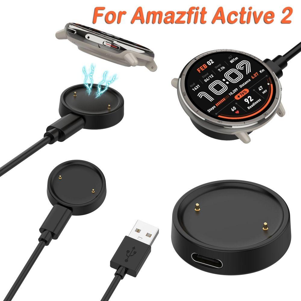 

Magnetic Charger Adapter 100cm Cord Line Charging Dock for Amazfit Active 2 Smartwatch Accessories Adapter