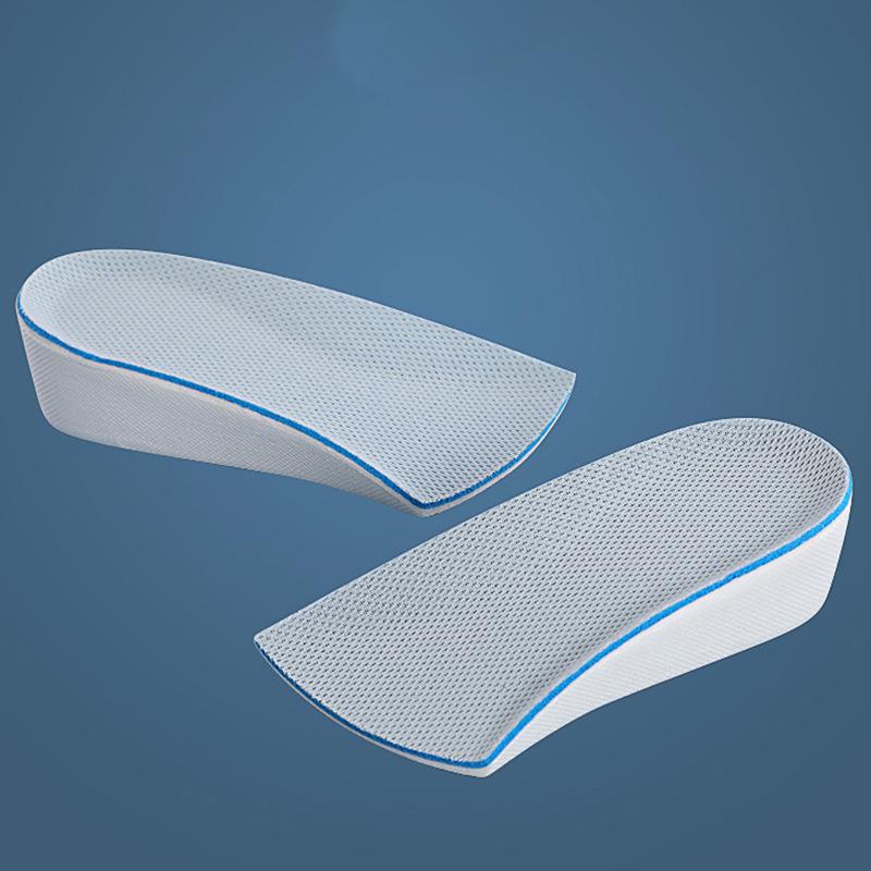 Height Increasing Insoles for Women & Men: Invisible Heel Pads, Sweat-Absorbing, Deodorant, Breathable