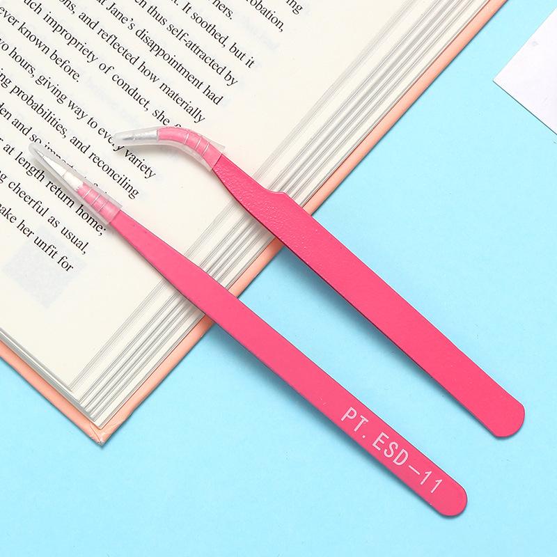 

1 Набор Прямых Изогнутых Пинцетов из Нержавеющей Стали для Инструмента для Подбора Наклеек для Нейл-арта, Инструмент для Макияжа, Пинцет для Ресниц для DIY