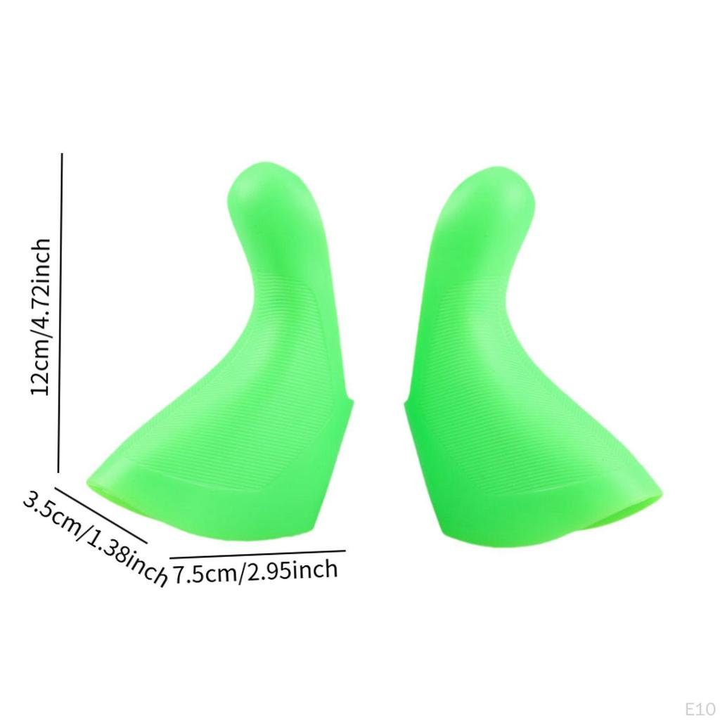 2 Stück Handschalthebelabdeckungen Rennrad Bremshebel Gummis Fahrrad Lenkergriffe Elegante Überzüge