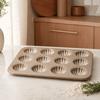 12 Cavity Cookie Tray Heat Resistant Madeleine Mold Cake Pan Professional Baking Mold  Desserts