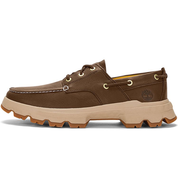 

Timberland амортизирующие прочные низкие повседневные туфли мужские повседневные туфли темно-коричневые A5RH4W 43